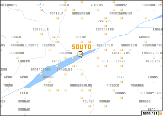 map of Souto