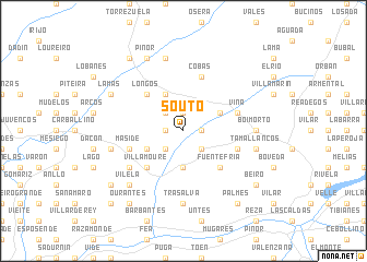map of Souto