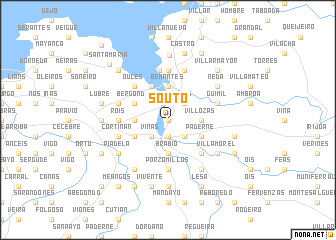 map of Souto