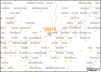 map of Souto