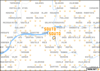 map of Souto