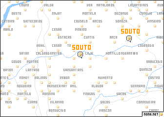 map of Souto