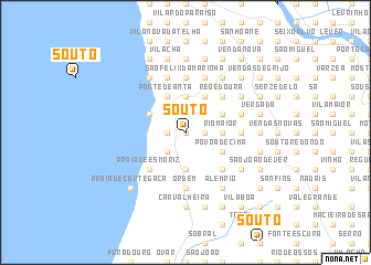 map of Souto