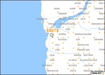 map of Souto