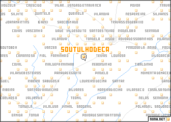 map of Soutulho de Cá
