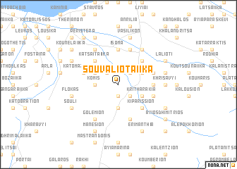 map of Souvaliotaíika