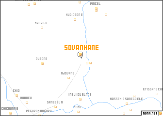 map of Sóvânhâne