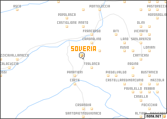 map of Soveria