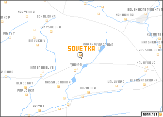 map of Sovetka