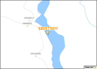 map of Sovetskiy