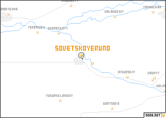 map of Sovetskoye Runo