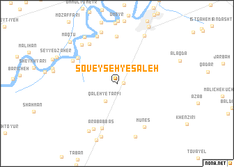 map of Soveyseh-ye Şāleḩ