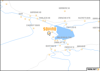 map of Sovino