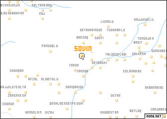 map of Sovīn