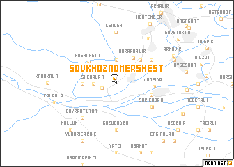 map of Sovkhoz Nomer Shestʼ
