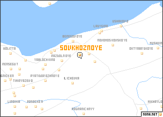 map of Sovkhoznoye