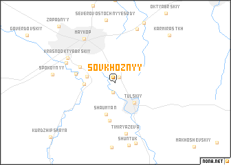 map of Sovkhoznyy