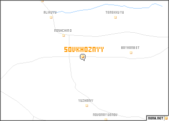 map of Sovkhoznyy
