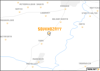 map of Sovkhoznyy