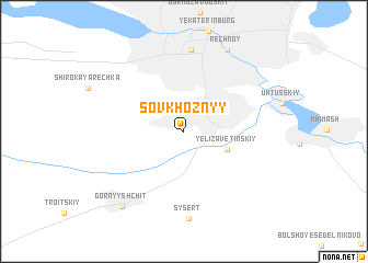 map of Sovkhoznyy