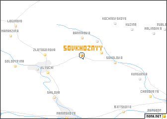 map of Sovkhoznyy