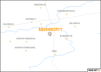 map of Sovkhoznyy