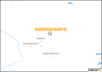 map of Sovrasovskaya