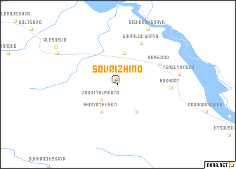 map of Sovrizhino