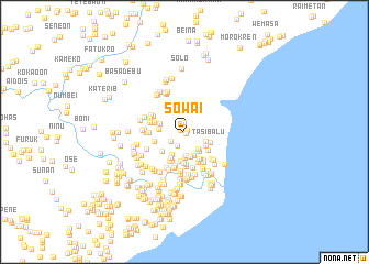 map of Sowai