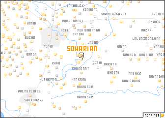 map of Sowāriān