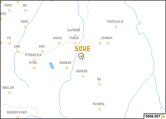 map of Sowe