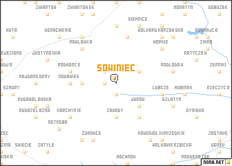 map of Sowiniec