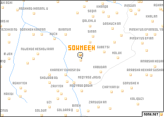 map of Şowme‘eh