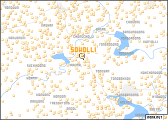 map of Sŏwŏl-li