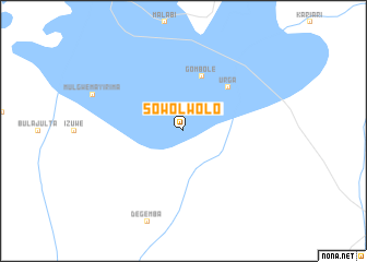 map of Sowolwolo