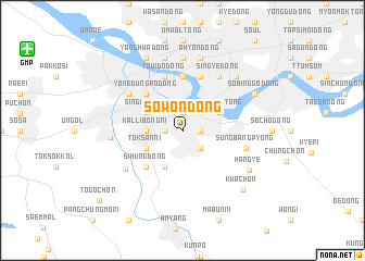 map of Sŏwŏn-dong