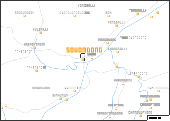 map of Sŏwŏn-dong