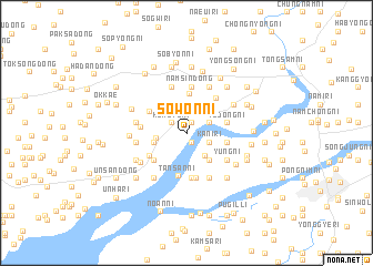 map of Sŏwŏn-ni