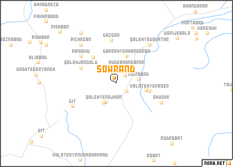 map of Sowrand