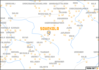 map of Sowr Kolā