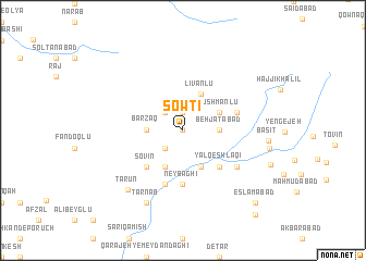 map of Sowtī