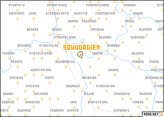 map of Sowudadiem