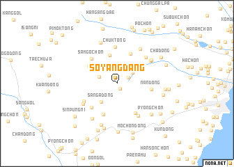 map of Sŏyangdang