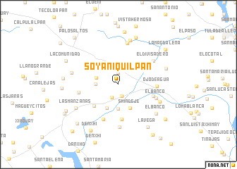 map of Soyaniquilpan