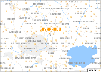 map of Soyapango