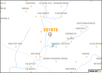 map of Soyate