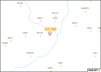 map of Soybo