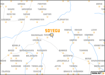 map of Soyegu