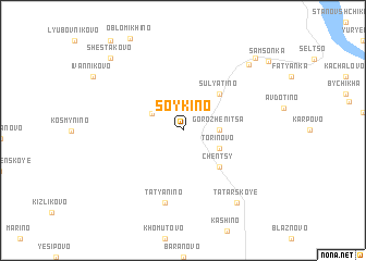 map of Soykino