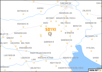 map of Soyki